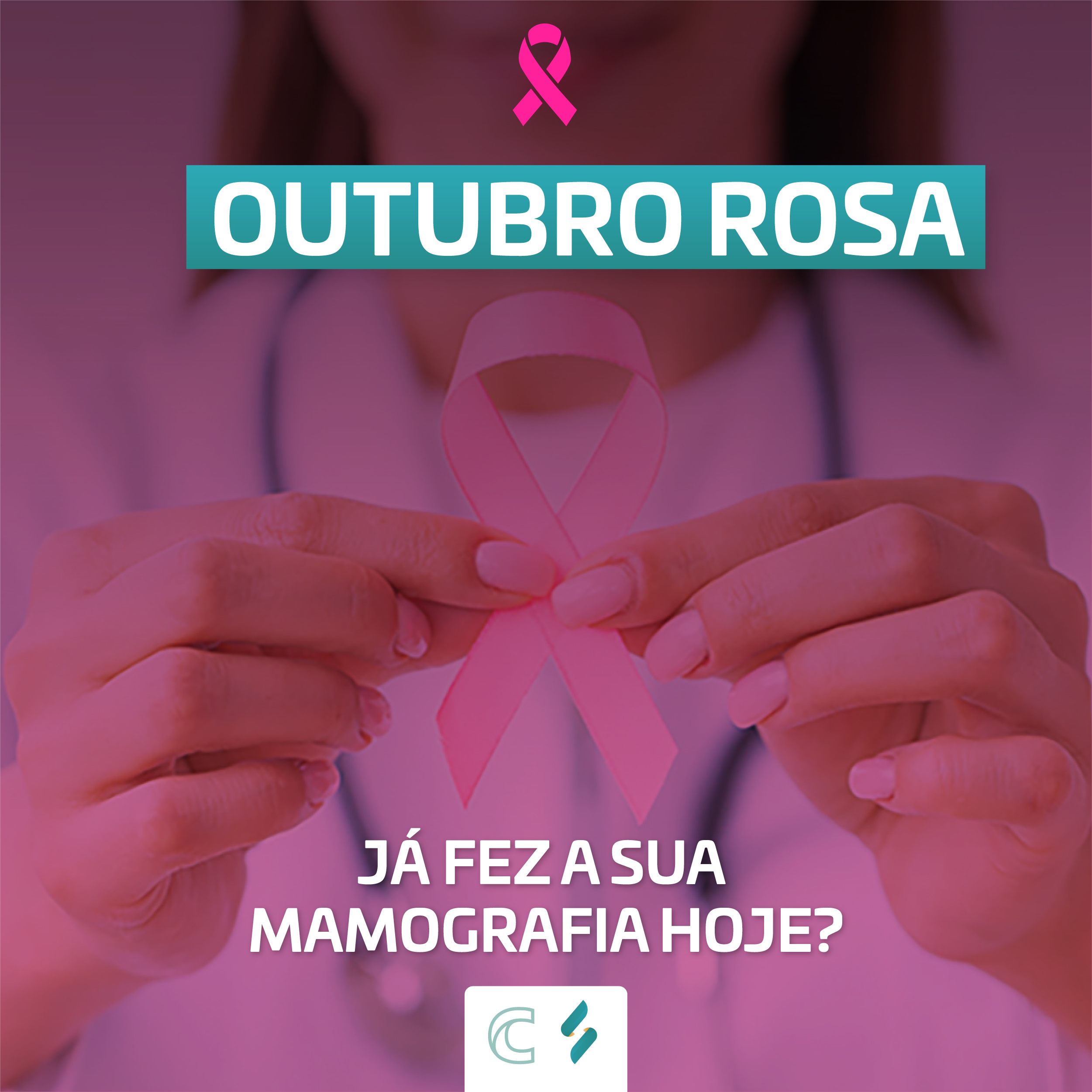 Um alerta COR DE ROSA sobre a importância do diagnóstico precoce do câncer de mama!